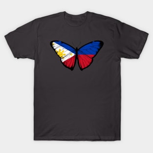 Vintage Philippines Butterfly Moth | Pray For Philippines and Stand with Philippines T-Shirt